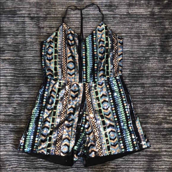 Ya Los Angeles Dresses & Skirts - Sequin Romper